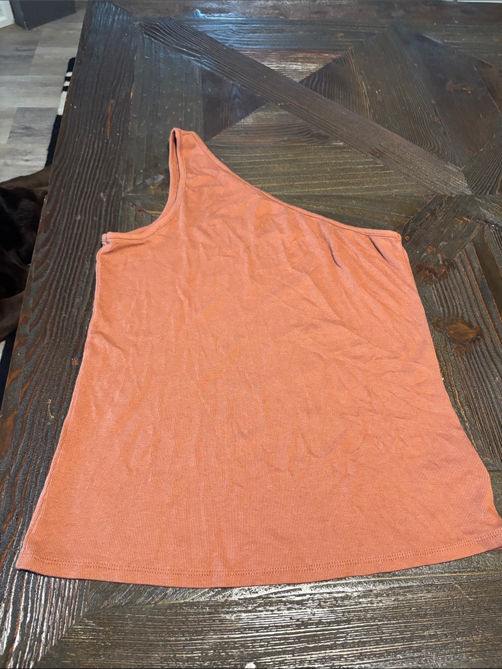 a new day One-Shoulder Tank Top in Rust